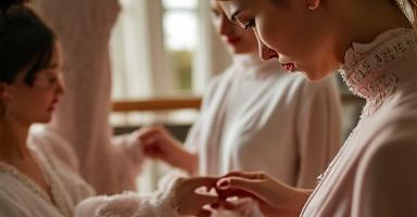 Manifattura tessile per brand di lusso con fibre pregiate sostenibili